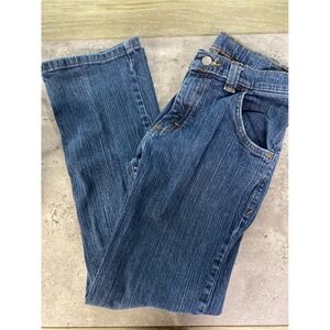 Wrangler Kids Boys Bootcut Jeans Medium Wash Denim Pants Size 14 Regular